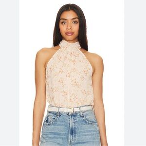 NWOT sold out 1. State tie back halter top in petal pink